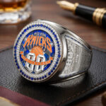 New York Knicks 3D Engraved Ring - Image 2