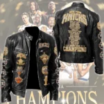 New York Knicks Motorcycle Leather Jacket