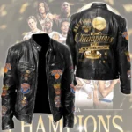 New York Knicks Motorcycle Leather Jacket