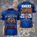 New York Knicks NBA Finals Champions 2026 3D Apparel