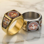 New York Knicks NBA Champions 2026 3D Engraved Ring - Image 3
