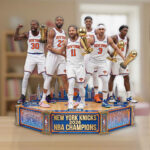 New York Knicks NBA Champions 2026 Custom Shape Acrylic Plaque - Image 2