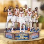 New York Knicks NBA Champions 2026 Custom Shape Acrylic Plaque