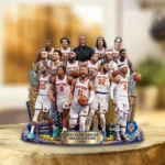 New York Knicks NBA Champions 2026 Custom Shape Acrylic Plaque