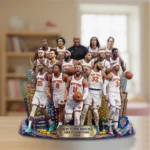 New York Knicks NBA Champions 2026 Custom Shape Acrylic Plaque - Image 2