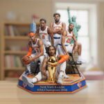 New York Knicks NBA Champions 2026 Custom Shape Acrylic Plaque - Image 2