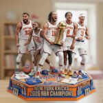 New York Knicks NBA Champions 2026 Custom Shape Acrylic Plaque - Image 2
