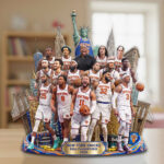 New York Knicks NBA Champions 2026 Custom Shape Acrylic Plaque - Image 2