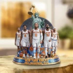 New York Knicks NBA Champions 2026 Custom Shape Acrylic Plaque