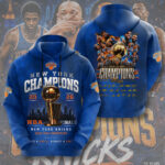 New York Knicks NBA Finals Champions 2026 3D Apparel - Image 2