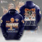 New York Knicks NBA Finals Champions 2026 3D Apparel - Image 2