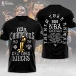 New York Knicks NBA Finals Champions 2026 3D Apparel