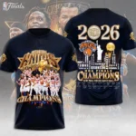 New York Knicks NBA Finals Champions 2026 3D Apparel