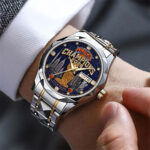 Personalized New York Knicks NBA Finals Champions 2026 Alloy Luxury Quartz Watch - Image 3
