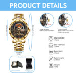 New York Knicks NBA Finals Champions 2026 Alloy Luxury Quartz Watch - Image 5