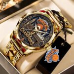 New York Knicks NBA Finals Champions 2026 Alloy Luxury Quartz Watch - Image 2