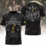 New York Knicks NBA Finals Champions 2026 3D Apparel
