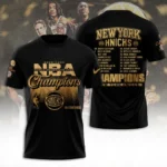New York Knicks NBA Finals Champions 2026 3D Apparel