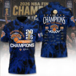 New York Knicks NBA Finals Champions 2026 3D Apparel - Image 2