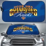 New York Knicks NBA Finals Champions 2026 Auto Sun Shade