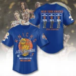New York Knicks NBA Finals Champions 2026 Baseball Jersey