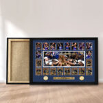 New York Knicks NBA Finals Champions 2026 Rectangle Canvas With Inner Frame - Image 3