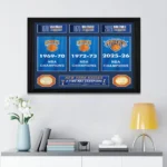New York Knicks NBA Finals Champions 2026 Rectangle Canvas With Inner Frame