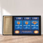 New York Knicks NBA Finals Champions 2026 Rectangle Canvas With Inner Frame - Image 3