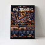 New York Knicks NBA Finals Champions 2026 Rectangle Canvas With Inner Frame - Image 2