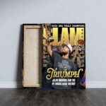 New York Knicks NBA Finals Champions 2026 Rectangle Canvas With Inner Frame - Image 3