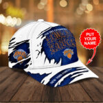 Personalized New York Knicks NBA Finals Champions 2026 Classic Cap - Image 2