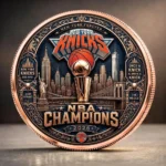 New York Knicks NBA Finals Champions 2026 Commemorative Coin - Image 3