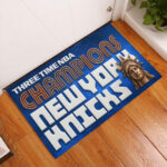 New York Knicks NBA Finals Champions 2026 Doormat - Image 2