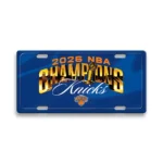New York Knicks NBA Finals Champions 2026 License Plate