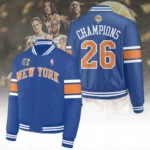New York Knicks NBA Finals Champions 2026 Varsity Jacket