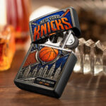 New York Knicks 2026 NBA Finals Champions Zippo Lighter Case (No Insert) - Image 2
