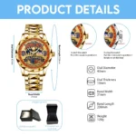 New York Knicks Alloy Luxury Quartz Watch - Image 5