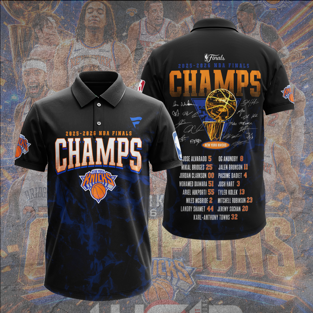New York Knicks 2026 NBA Champions 3D Apparel - Image 2
