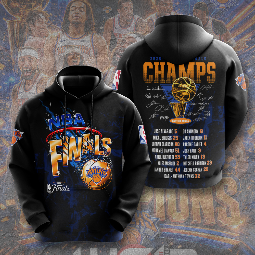 New York Knicks 2026 NBA Champions 3D Apparel - Image 3