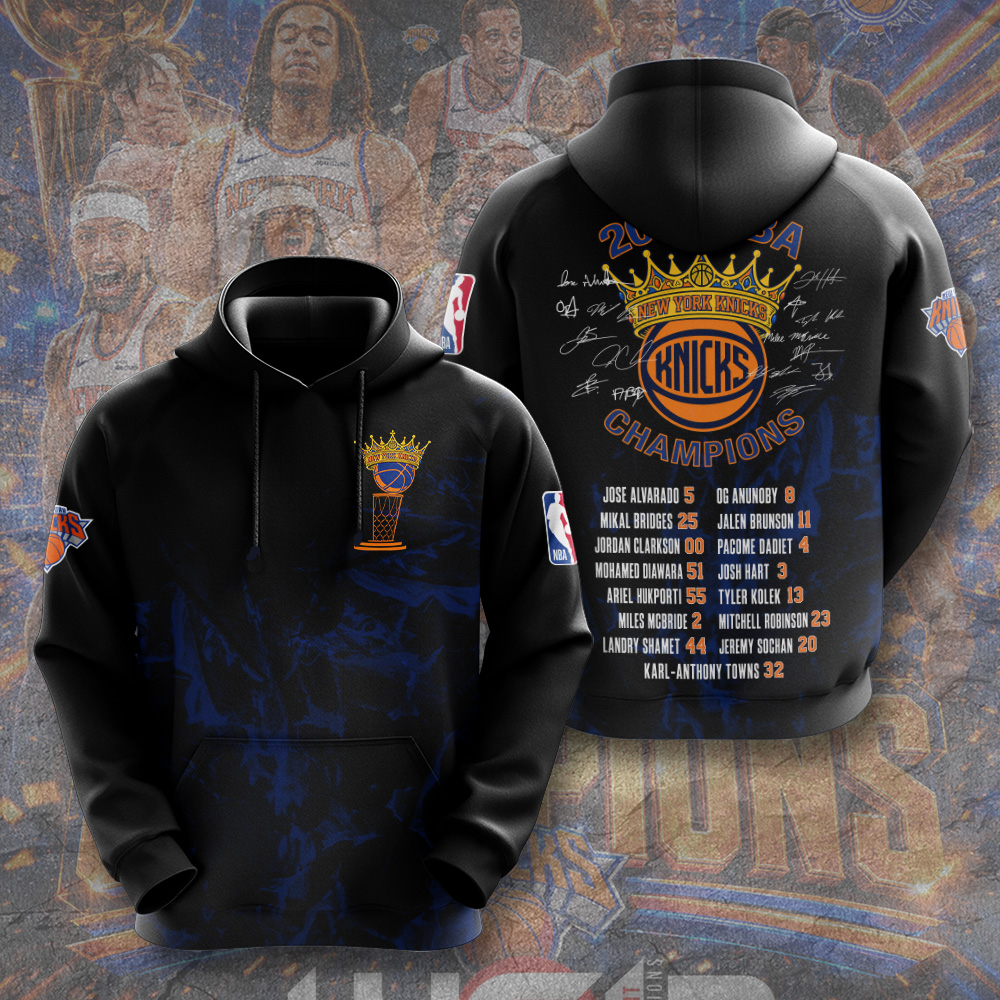 New York Knicks 2026 NBA Champions 3D Apparel - Image 3
