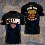 New York Knicks 2026 NBA Champions 3D Apparel