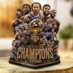 New York Knicks 2026 NBA Champions Custom Shape Acrylic Plaque