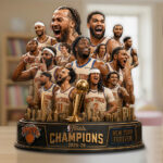New York Knicks 2026 NBA Champions Custom Shape Acrylic Plaque - Image 2