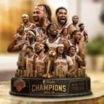 New York Knicks 2026 NBA Champions Custom Shape Acrylic Plaque