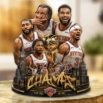 New York Knicks 2026 NBA Champions Custom Shape Acrylic Plaque