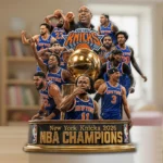 New York Knicks 2026 NBA Champions Custom Shape Acrylic Plaque - Image 2