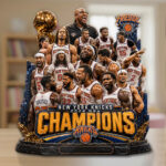 New York Knicks 2026 NBA Champions Custom Shape Acrylic Plaque - Image 2