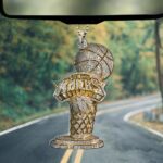 New York Knicks 2026 NBA Finals Champions Custom shape 2-sided Acrylic Car Ornament - Image 2