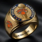 New York Knicks 2026 NBA Finals Champions 3D Engraved Ring