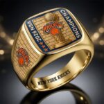 New York Knicks 2026 NBA Finals Champions 3D Engraved Ring - Image 2